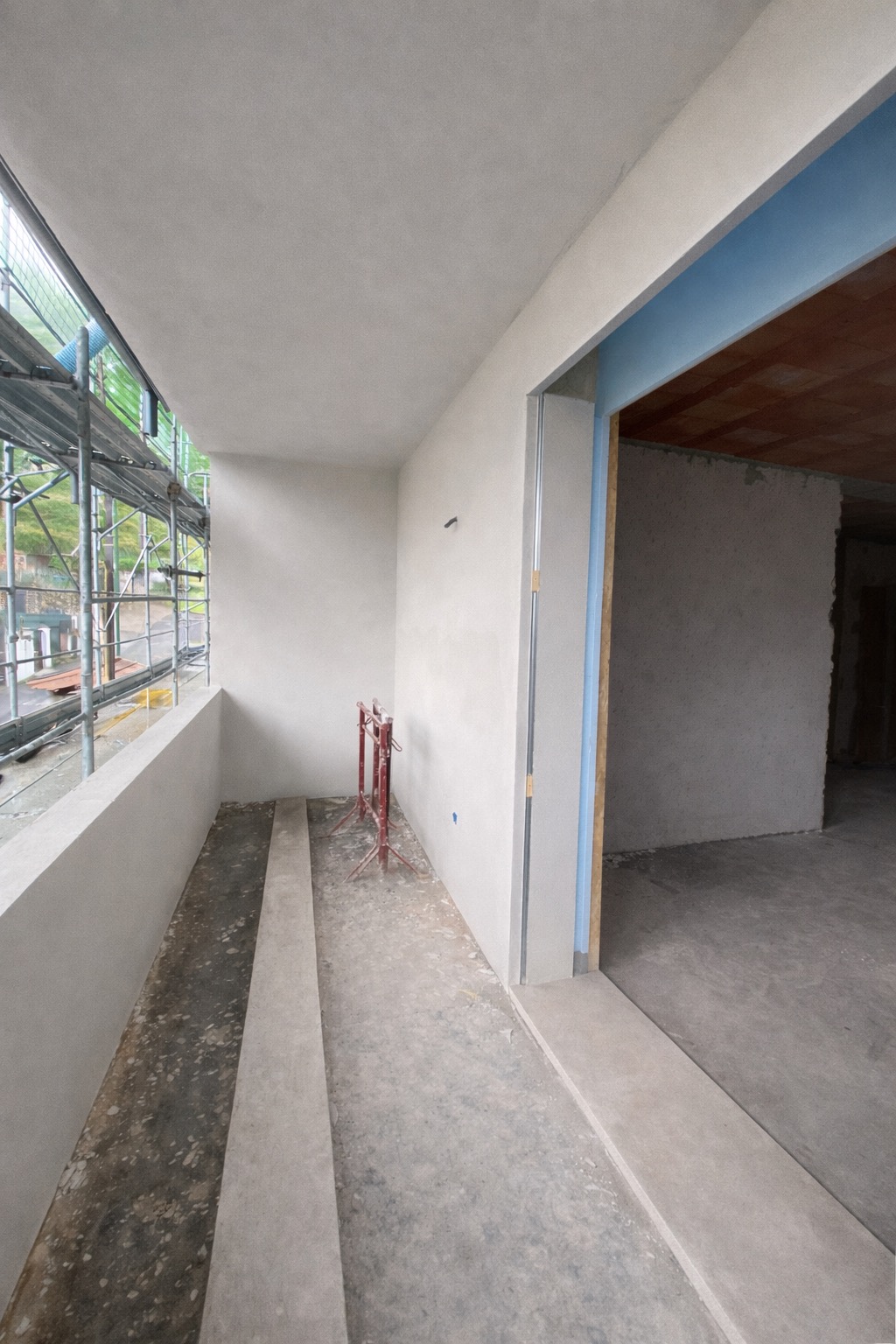 Facciata con sistema a cappotto termico — intervento residenziale a Brescia